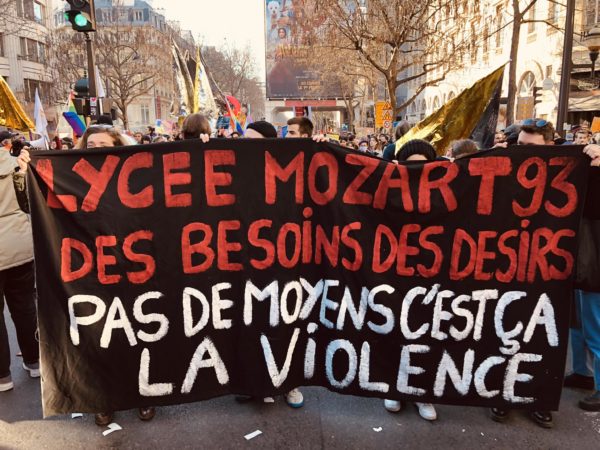 Communiqué du lycée Mozart en lutte du 17 février : seule contre tous, la gestion brutale du proviseur se poursuit tous azimuts