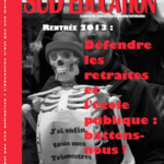 La Une du n°54 du journal des syndicats et de la fédération SUD éducation