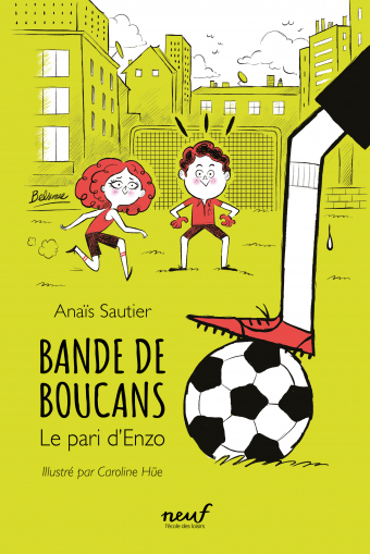 couverture de bande de boucans - un garçon est gardien de but