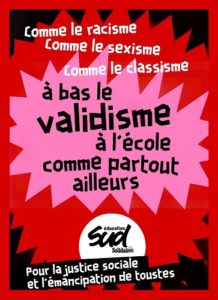 À voir ou écouter, des webinaires antivalidistes !