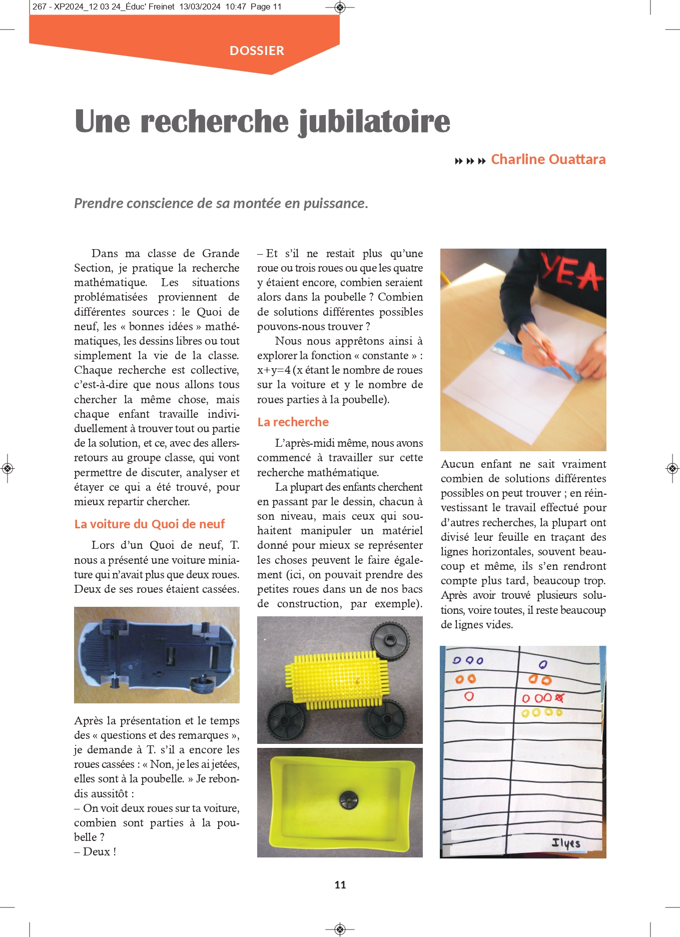 Une recherche jubilatoire