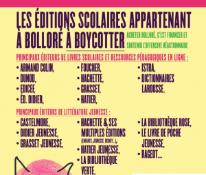 Désarmons Bolloré dans nos écoles !