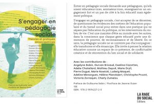 S&rsquo;engager en pédagogie sociale : théories et pratiques émancipatrices